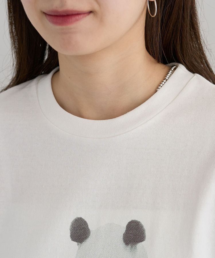 Green Parks「・DOUBLE FLAGS アニマルプリントTEE」|Tシャツ・カットソー|