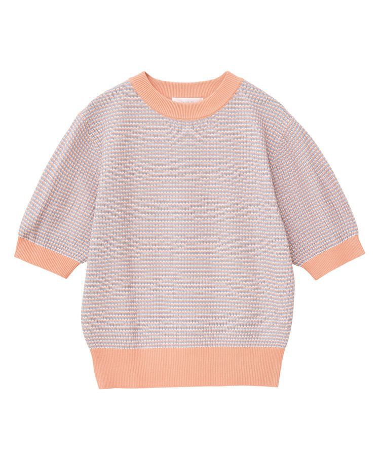 Green Parks「・swing by マルチカラージャカードニット」|Tシャツ・カットソー|