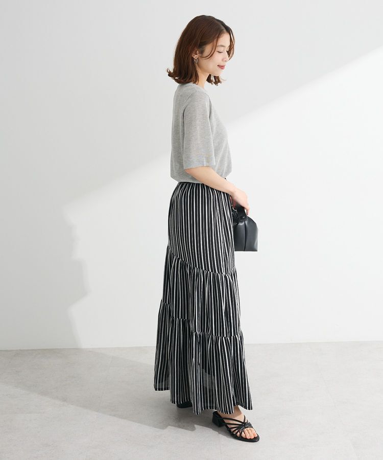 Green Parks「・Petit Fleur ラメシアーニット」|Tシャツ・カットソー|