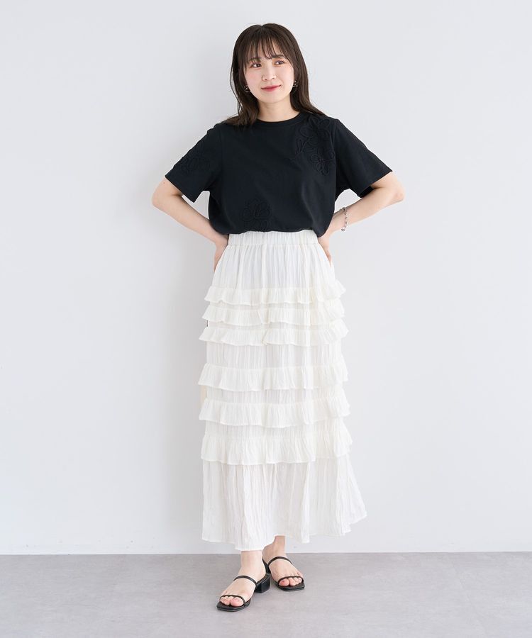 Green Parks「・SUGAR SPOON コード刺繍TEE」|Tシャツ・カットソー|