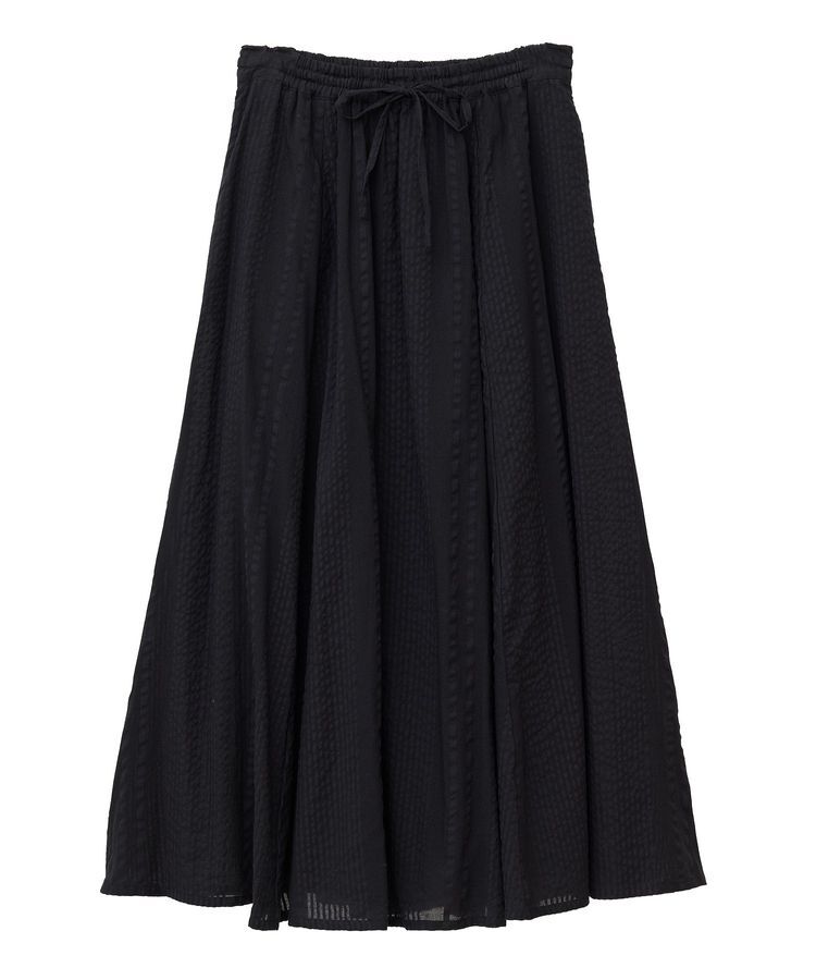 Green Parks「インド綿 シアーサッカーギャザースカート」|スカート|