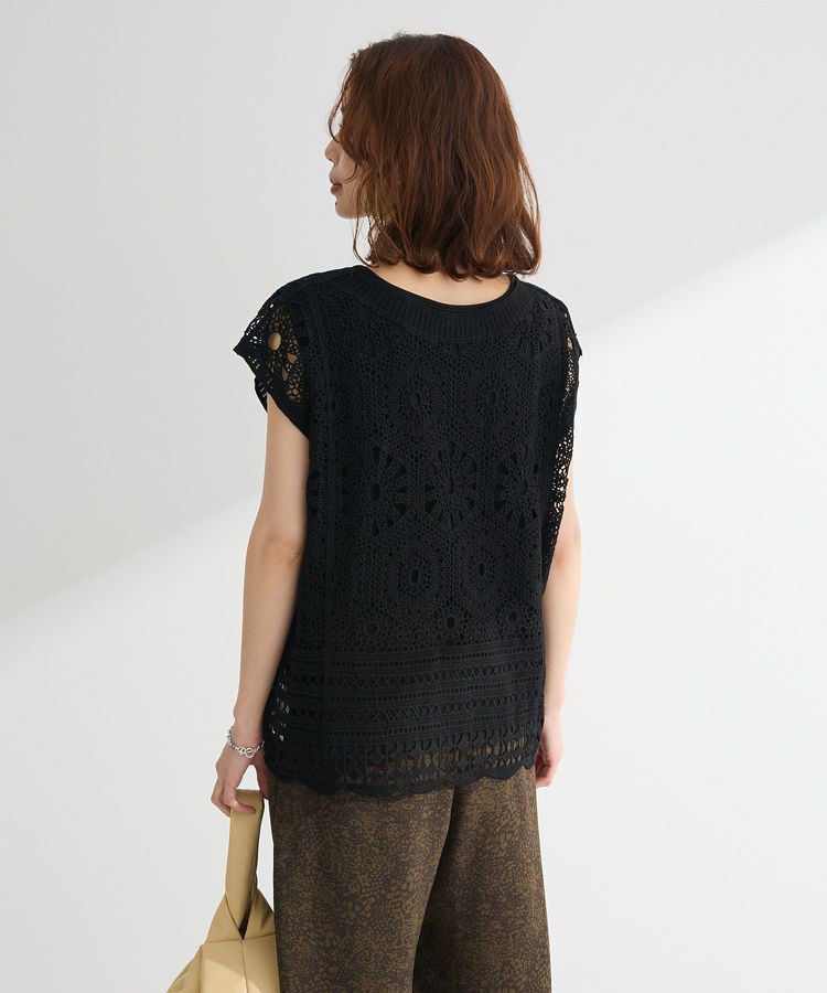 armonia「SET2点クロシェプルオーバー+タンクトップ」|Tシャツ・カットソー|