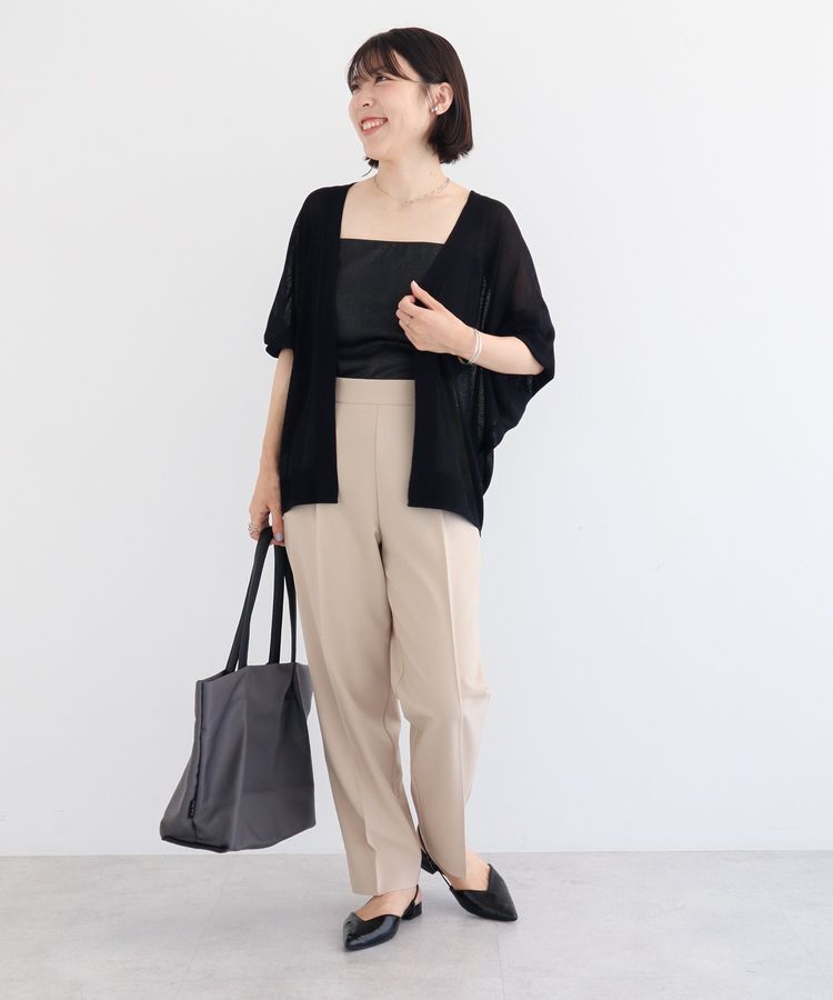 Green Parks「きれいシルエット麻調パンツ(テーパード)」|その他|