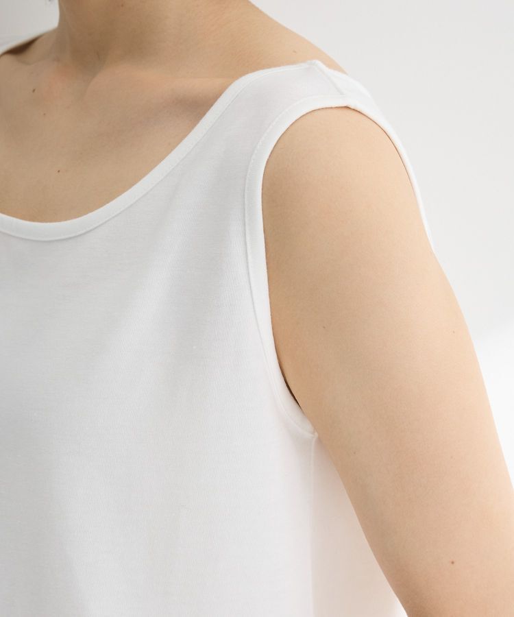 Green Parks「裾プリーツタンクトップ」|インナー|