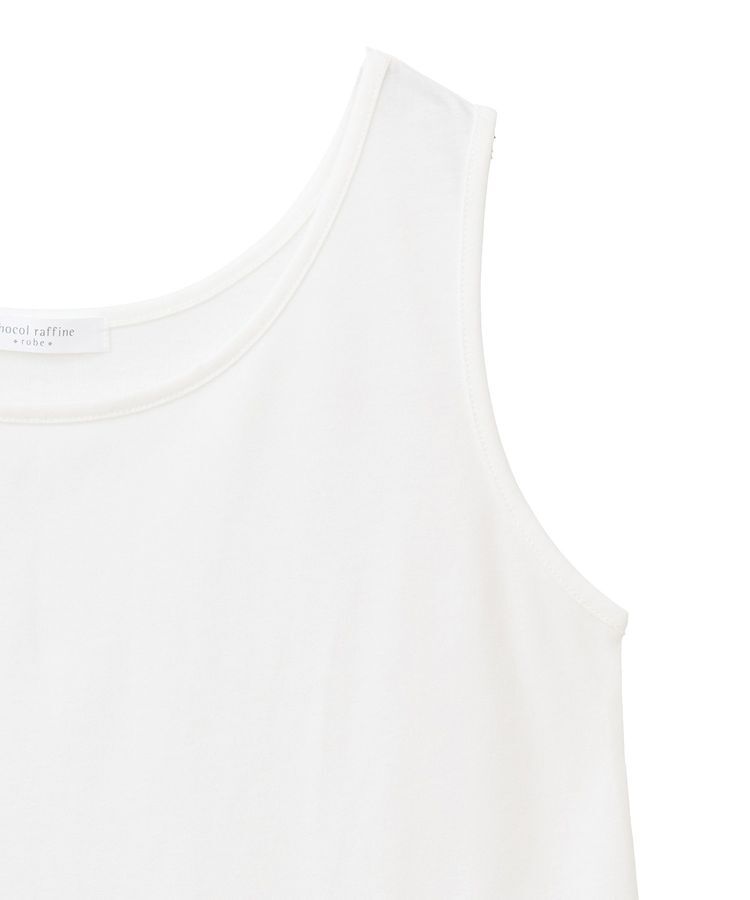 Green Parks「裾プリーツタンクトップ」|インナー|