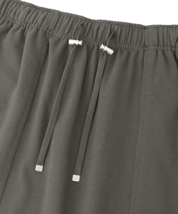 Green Parks「ドロストイージーウエスト裏毛Iラインスカート」|タイト|