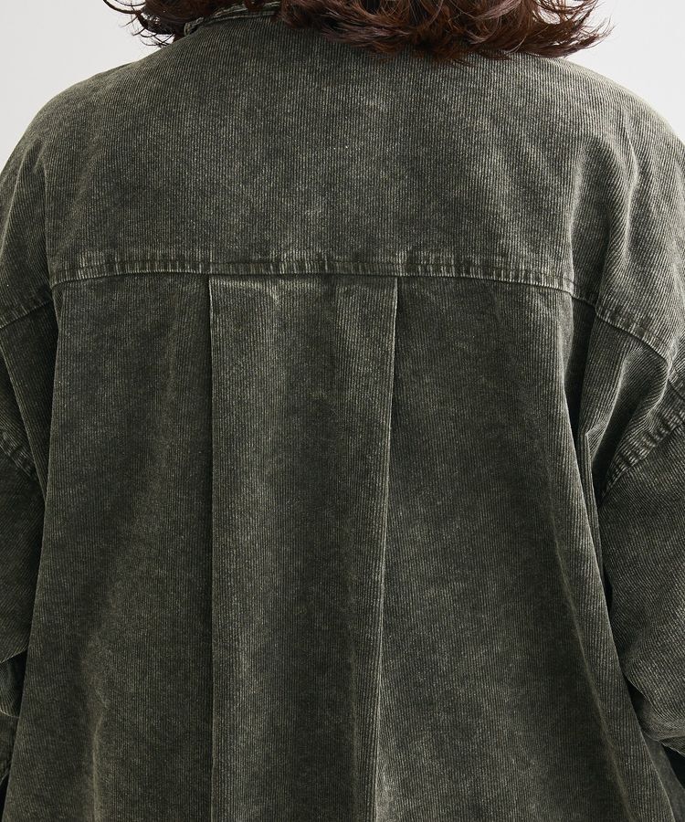 Green Parks「・ELENCARE DUE ケミカルコーデュロイシャツ」|シャツ・ブラウス|