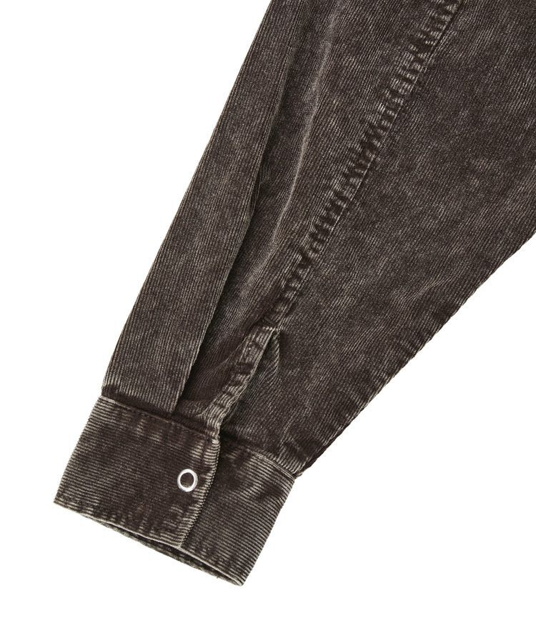 Green Parks「・ELENCARE DUE ケミカルコーデュロイシャツ」|シャツ・ブラウス|