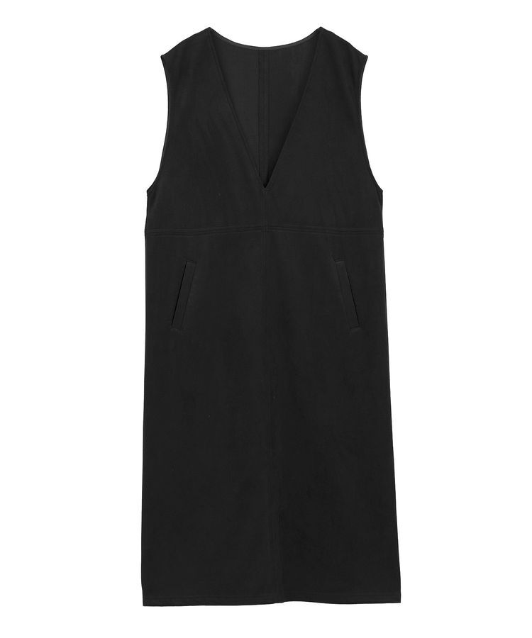 Green Parks「なめらかタッチスウェード調ジャンパースカート」|ジャンパースカート|