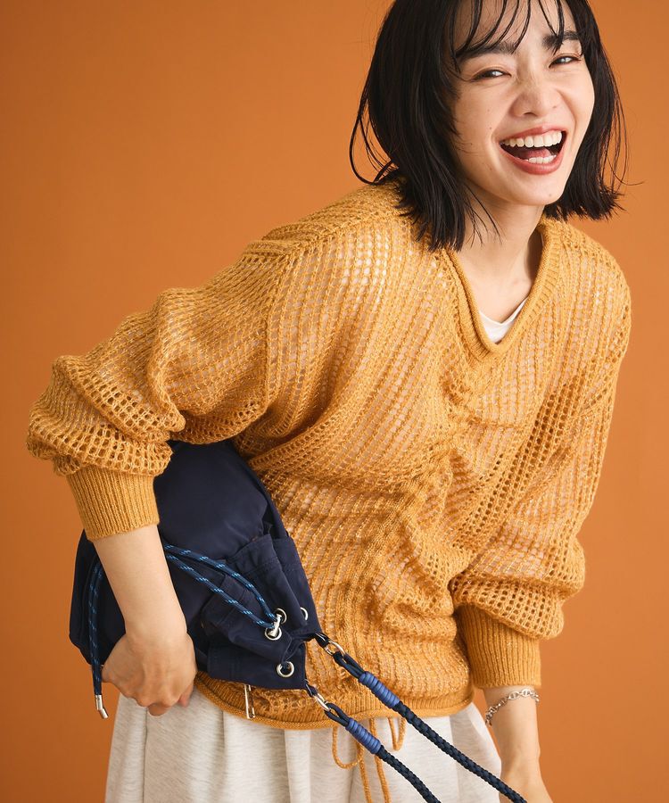 armonia「SET2点2wayシャーリングニット+インナー」|ニット・セーター|