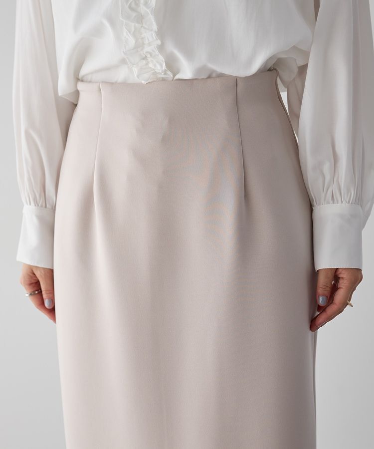 YECCA VECCA「ダンボールニットナロースカート」|タイト|