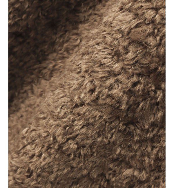 allureville「【HERNO(ヘルノ－)】 CURLY ECO FUR HIGH NECK CT」|ダッフルコート|