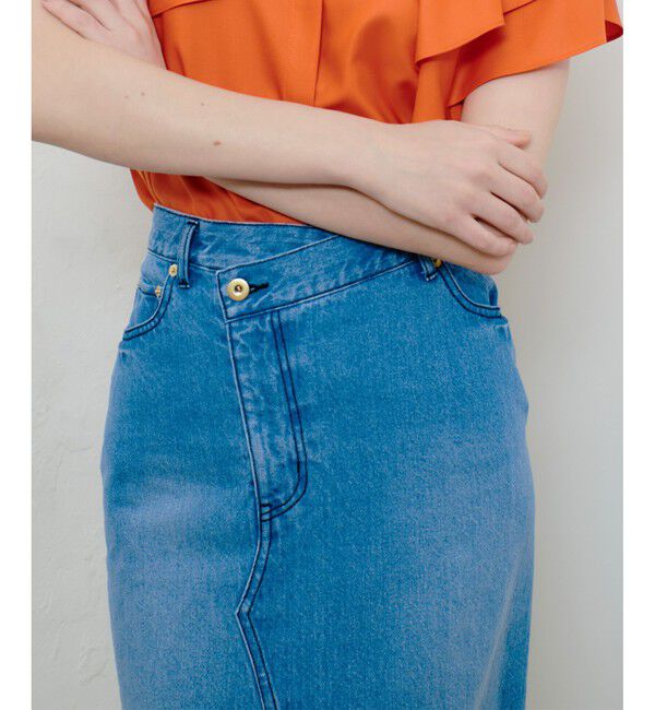 allureville「デニムタイトスカート」|スカート|