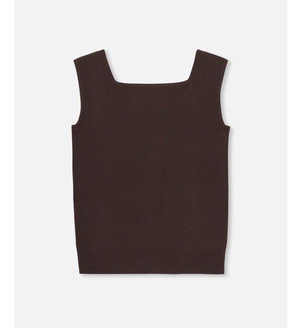 LOULOU WILLOUGHBY「◇【LOULOU WILLOUGHBY】スクエアタンク」|ニット・セーター|