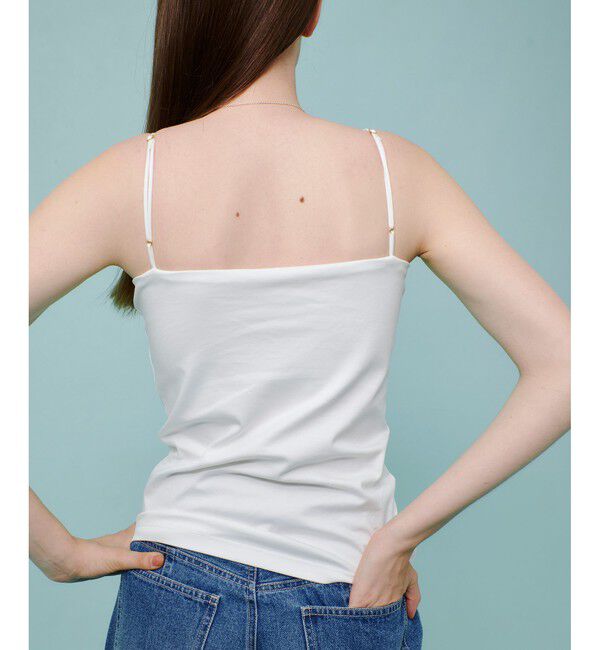 allureville「スクエアネックカップインキャミソール」|Tシャツ・カットソー|