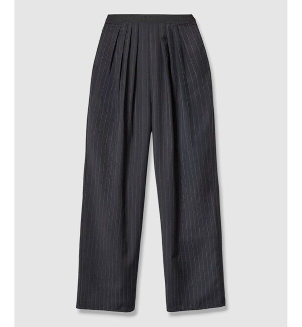 allureville「トリアセサイロタックパンツ」|スラックス|