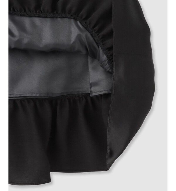 LOULOU WILLOUGHBY「【LOULOU WILLOUGHBY】トリアセサテンティアードスカート」|スカート|