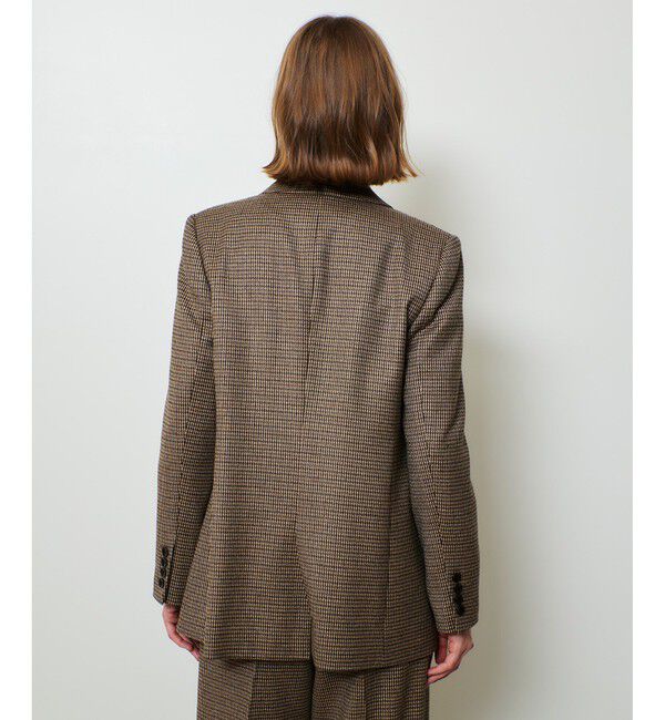 allureville「CHIC TWEEDダブルジャケット」|テーラードジャケット|