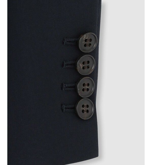 allureville「ストレッチノーカラージャケット」|ノーカラージャケット|