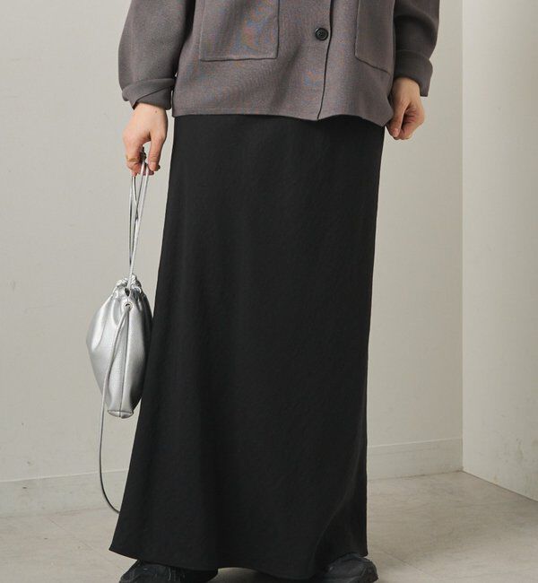  「ソフトツイルセミフレアスカート」|スカート|