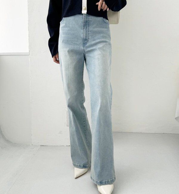  「【WEB限定】ストレッチ美脚デニムパンツ」|その他|