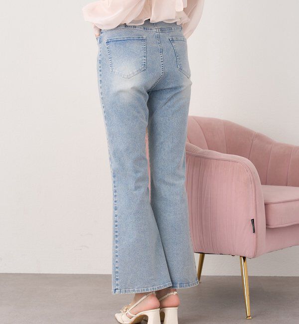  「【WEB限定】ストレッチ美脚デニムパンツ」|その他|