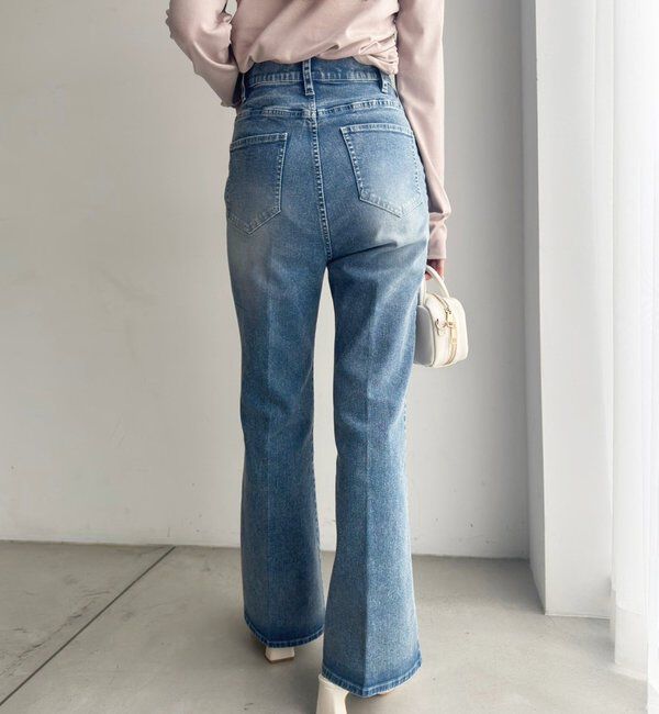  「【WEB限定】ストレッチ美脚デニムパンツ」|その他|