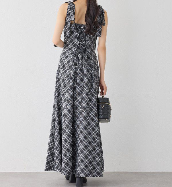  「【新色追加】着痩せ効果抜群/マイナス5キロ見えキャミワンピ」|ワンピース|