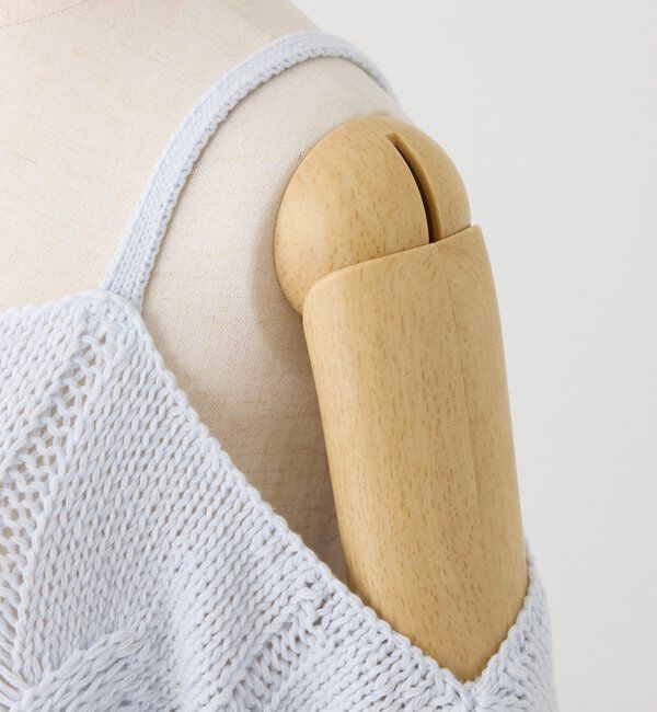  「ミルキーパレットニットミニワンピ／肩リボン取り外し可」|ワンピース|