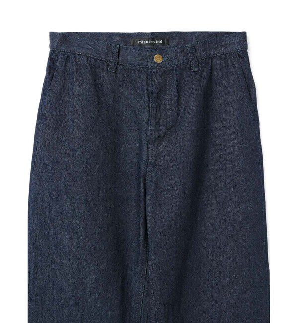 mizuiro ind「mizuiro ind ストレートデニムパンツ」|その他|