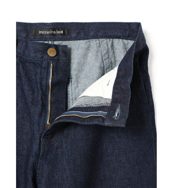 mizuiro ind「mizuiro ind ストレートデニムパンツ」|その他|