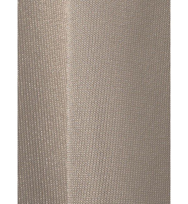 mizuiro ind「mizuiro ind シアークルーネックプルオーバー」|ニット・セーター|