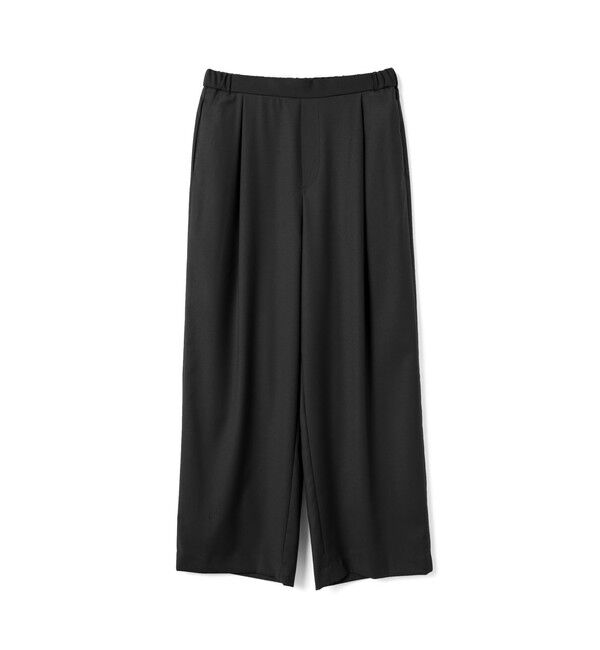 mizuiro ind「mizuiro ind ツータックスラックス」|その他|ブラック