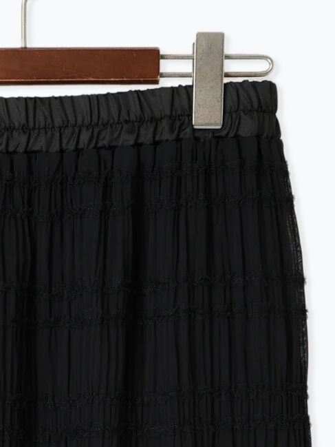 Te chichi TERRASSE「シャーリングナロースカート」|スカート|