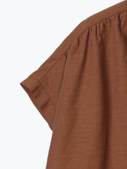 Te chichi TERRASSE「テーラーカラー羽織りシャツ《2025summer catalog item》」|シャツ・ブラウス|