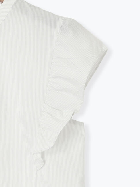 Te chichi TERRASSE「【イージーケア】無地/柄アソート前後2WAYブラウス」|シャツ・ブラウス|