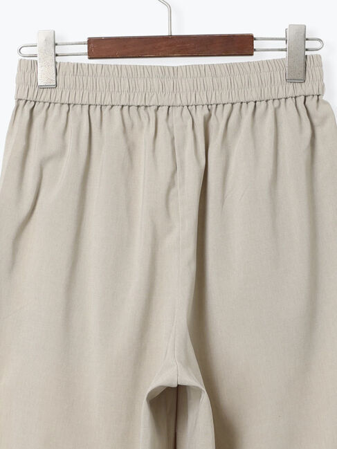 Te chichi TERRASSE「麻調タック入りイージーパンツ」|その他|