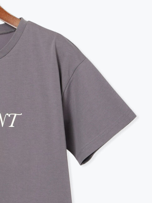 Te chichi「発泡ロゴプリントTシャツ」|Tシャツ・カットソー|