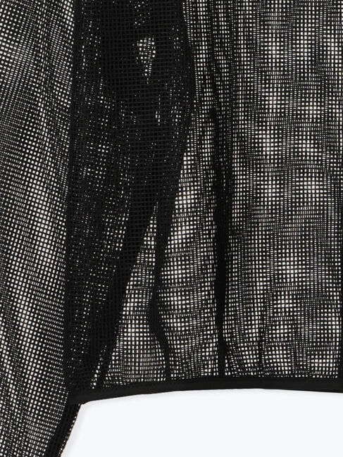 Te chichi TERRASSE「メッシュノーカラーブルゾン」|ブルゾン・スタジャン|