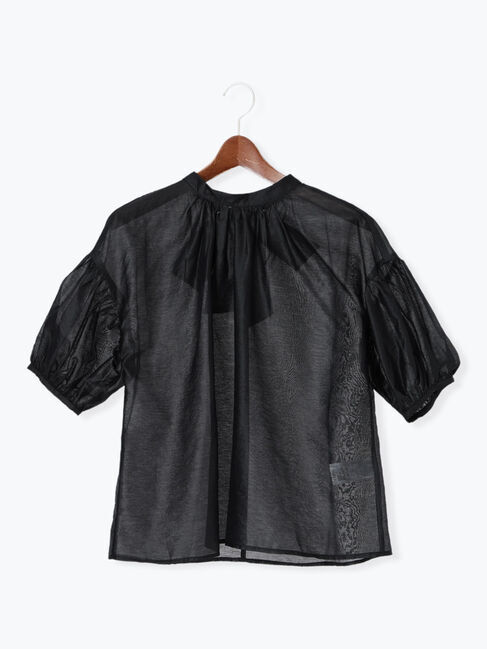 Te chichi「レザーライクバックリボンブラウス」|シャツ・ブラウス|