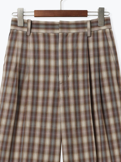 Te chichi「チェックスラックス（セットアップ可）《2025Autumn catalog item》」|その他|