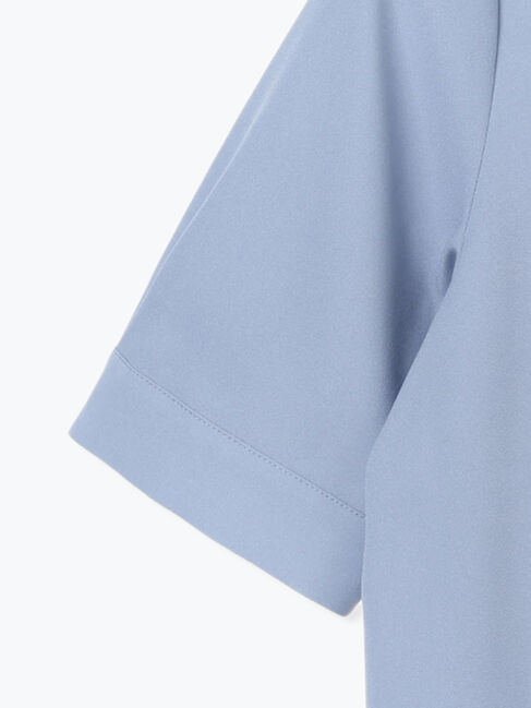 Te chichi「【WEB限定カラーあり】フロントレース5分袖ブラウス」|シャツ・ブラウス|