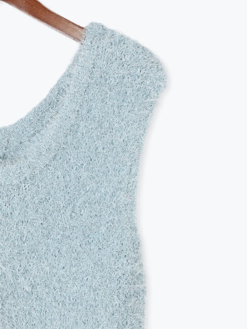 Te chichi TERRASSE「ラメシャギーニットベスト」|ニット・セーター|