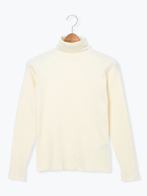 Lugnoncure「もちもちリブタートルニット」|ニット・セーター|