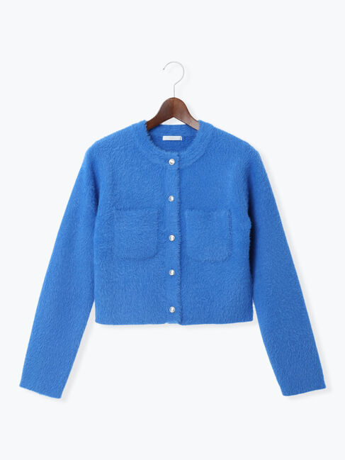 Te chichi「ショートシャギーポケットカーディガン」|カーディガン|