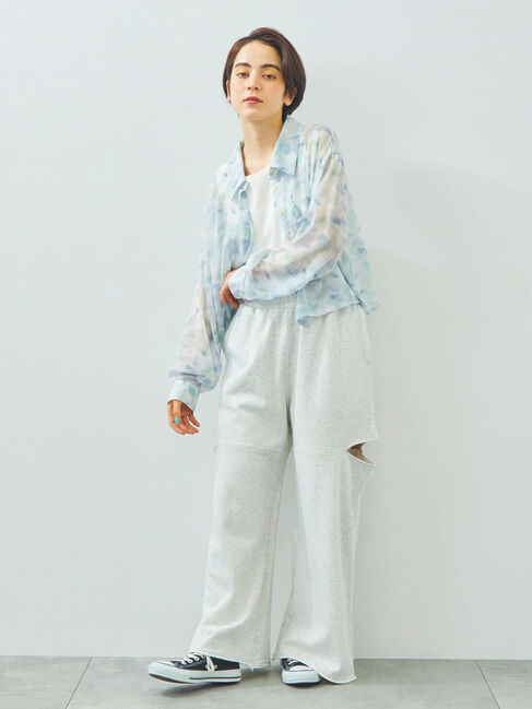 SM2「タイダイプリントシアーシャツ」|シャツ・ブラウス|