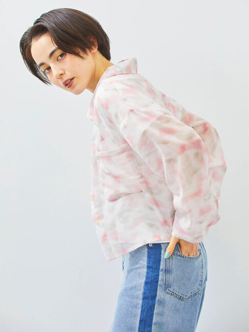 SM2「タイダイプリントシアーシャツ」|シャツ・ブラウス|