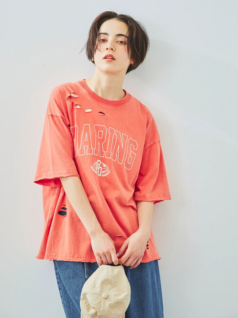 SM2「パウダー加工ロゴアソートプリントTシャツ」|Tシャツ・カットソー|