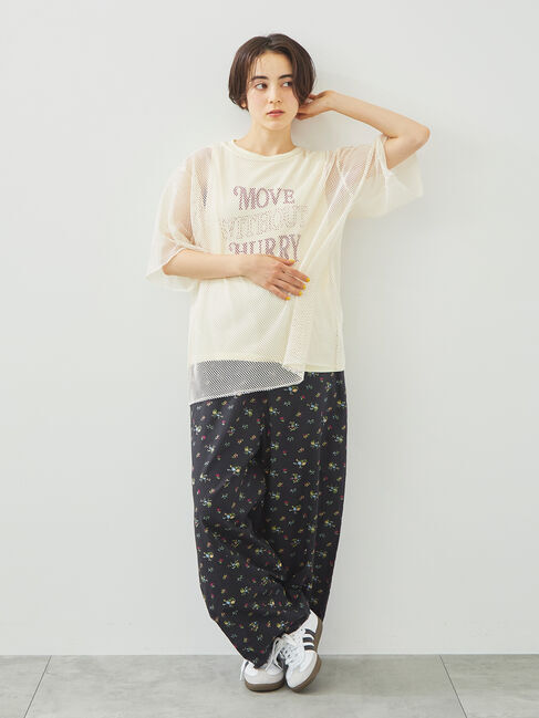 SM2「メッシュTシャツ&プリントノースリーブSET」|Tシャツ・カットソー|