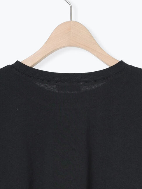 Samansa Mos2「袖タテフリルTシャツ」|Tシャツ・カットソー|